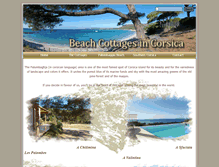 Tablet Screenshot of corsica-vacation-rentals.com